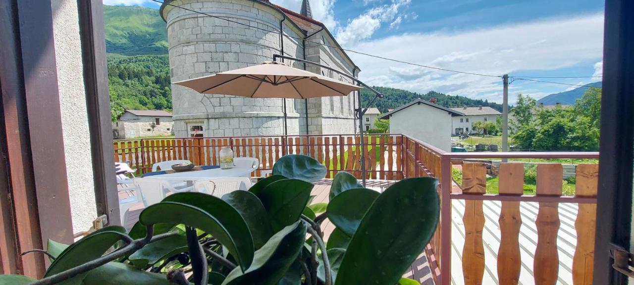 Apartma Pr' Ivani Miskorinovi Breginj Luaran gambar